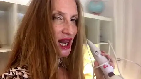 Vibrator, redhead, electro-hitachi