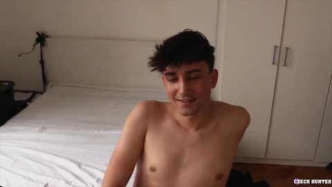 Twink anal, muskel kerl, tunten blowjob