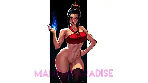 Animated, oral job, azula