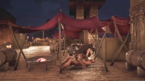 Butt, public sex game, conan exiles sex mod