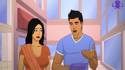 Sarita Bhabhi Film di cartoni animati in Hindi Parte Due